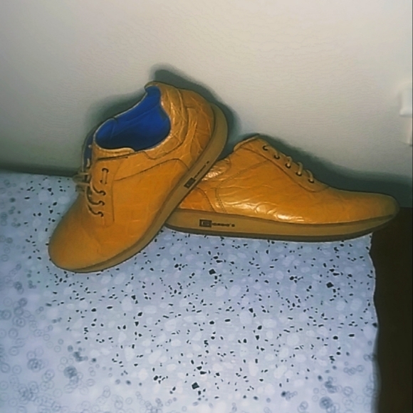 *RARE - LIKE NEW* Genuine Crocodile Men's Shoes BY: Giorgio's of Palm Beach - Picture 3 of 7